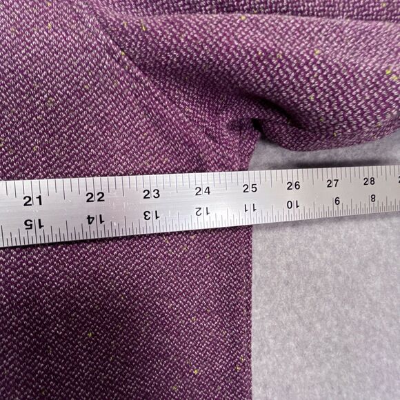 Robert Graham Sweater Mens XXL 2XL Purple 1/4 Quarter Zip Long Sleeve Pullover - Picture 4 of 10